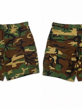 Propper Men’s Camo Cargo Shorts - Green/Brown